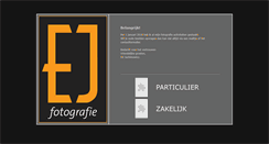 Desktop Screenshot of ej-fotografie.nl